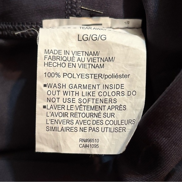 Under Armour Black and White Leggings High Waist Athletic Fit - Picture 10 of 11